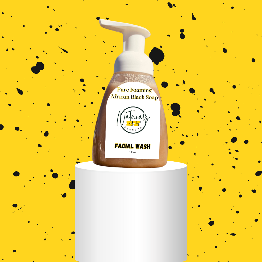 Pure Foaming African Black Soap