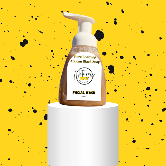 Pure Foaming African Black Soap